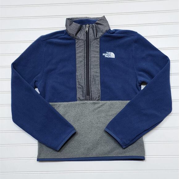 The North Face Kids Glacier 1/2 Zip Fleece Pullover - Picture 1 of 4